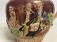 Staffordshire purple luster sporting jug c1815