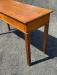 Eldred Wheeler tiger maple sofa table with 3 drawers
