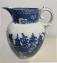 English earthenware Chinoiserie jug in Fig Tree pattern c1800