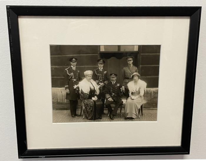 Royal Group photo with the Prince of Wales and Queen Mary