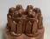 Antique French copper jelly mold