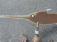 Vintage copper swordfish weathervane c1930