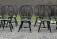 Set of 12 black country Windsor chairs c1920