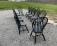 Set of 12 black country Windsor chairs c1920