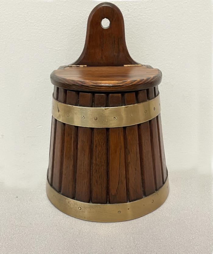 English half barrel salt box c1850