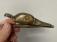 Antique brass duck head paper clamp
