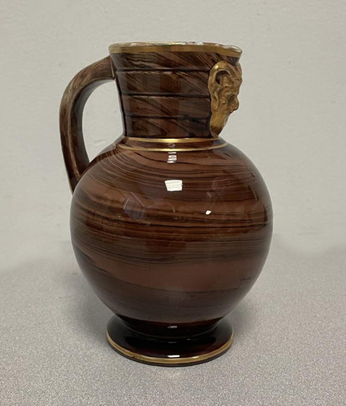 Wedgwood Doric shape jug with satyr mask spout