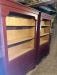 Pair of pine book cabinets