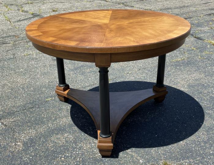 Vintage John Widdicomb coffee table in the Biedermeier style