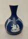 Wedgwood dark blue Jasperware vase