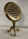 18th c English brass candle reflector