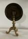 18th c English brass candle reflector