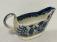 Rainforth Staffordshire blue and white sauce boat