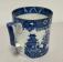 RARE Stevenson Staffordshire blue and white mug c1800