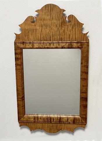 Image of Donald A Dunlop tiger maple mirror
