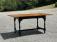 D R Dimes  tiger maple Salisbury dining table