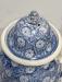 Staffordshire earthenware blue and white coffee pot c1820
