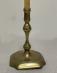 Diminutive 18thc brass candlestick c1760