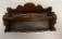 English walnut knife tray c1780