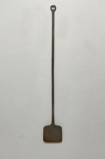 Image of 18thc  American steel spatula stamped F A