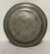 Early Dutch pewter charger 1809