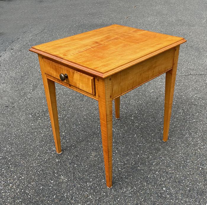 Village Hill tiger maple stand by Kurt Brown