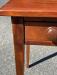 Early American country work table in cherry and pine c1840