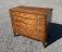 Early American cherry 4 drawer chest c1800