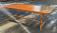D R Dimes large tiger maple dining table