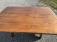 Antique pine lift top chair table