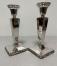 Mexican sterling silver candlesticks c1940