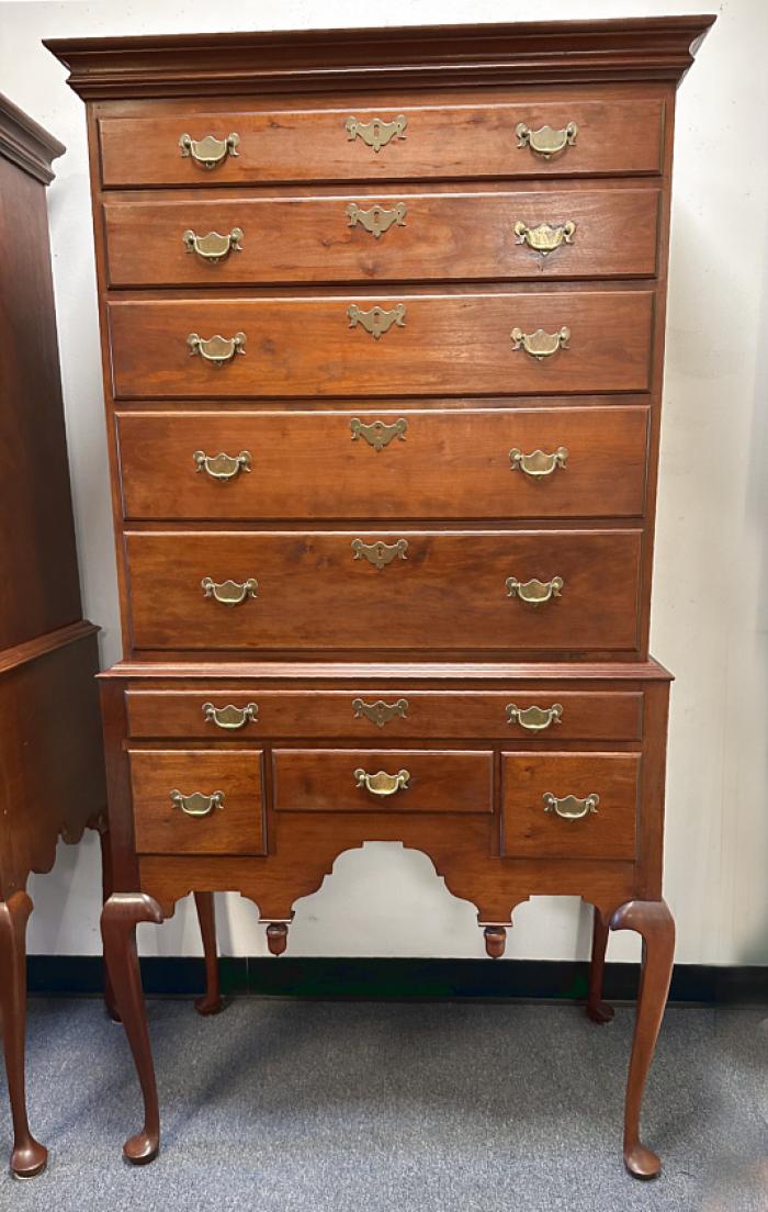 Eldred Wheeler CT cherry highboy