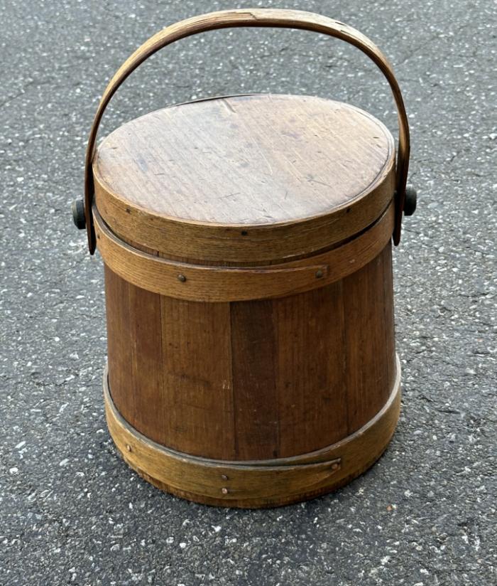 Antique country firkin