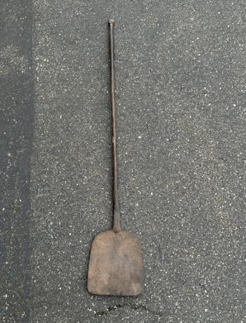Image of New England iron bread peel c1780