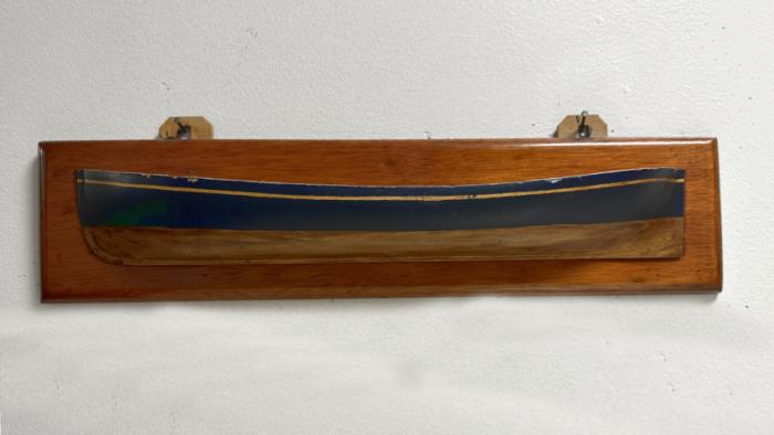 19thc English half hull ship model