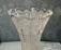 Brilliant cut glass vase c1900