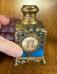 Antique French blue opaline perfume bottle c1860