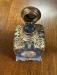 Antique French blue opaline perfume bottle c1860