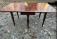 American Federal mahogany dining table c1830