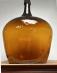 Demijohn honey amber bottle c1860