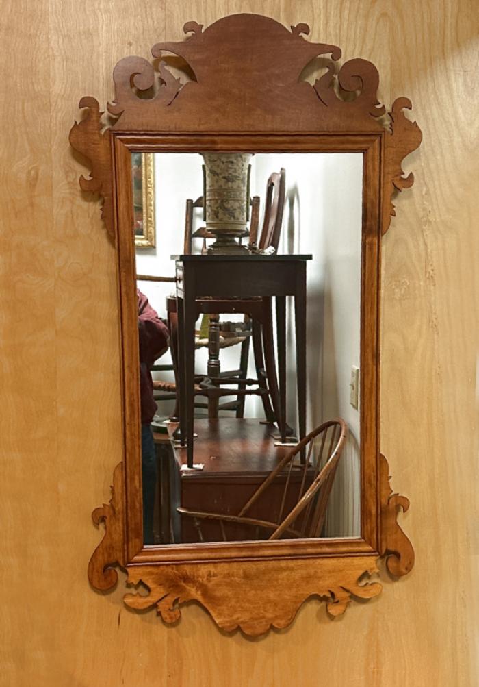 Chippendale style mirror c1950