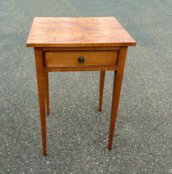 Image of Eldred Wheeler tiger maple stand