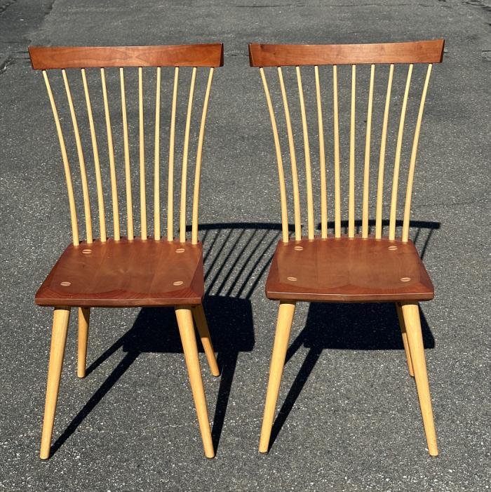 Thomas Moser Eastward chairs cherry and ash
