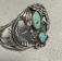 Navaho sterling and turquoise bracelet
