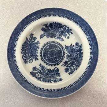 Image of Chinese Fituchugh blue and white plate