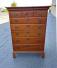 Eldred Wheeler tall cherry Chippendale chest