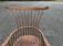 Vintage fan back Windsor arm chair by Frederick Duckloe