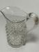 American blown flint glass milk pitcher c1850