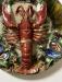 Jose Alvaro lobster wall plate Portugal c1930