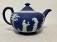 Wedgwood blue jasperware teapot